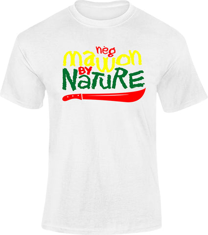 T-shirt Nèg Mawon By Nature RASTA