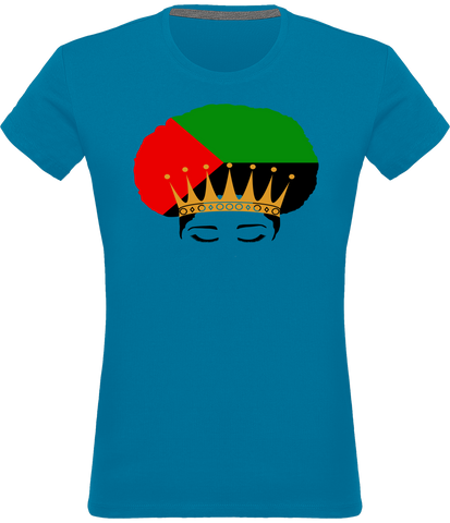T-shirt Femme Queen Afro Martinique