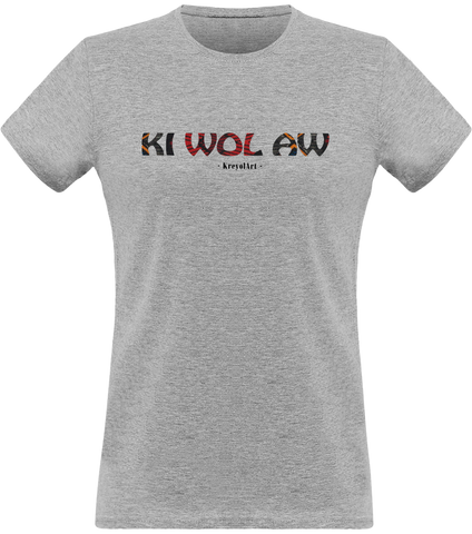 T-shirt Femme - KI WOL AW V2