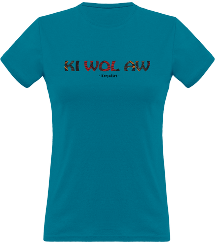 T-shirt Femme - KI WOL AW V2