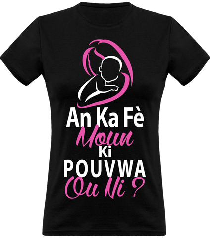 T-shirt Femme | An ka fè Moun