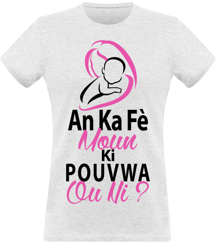 T-shirt Femme | An ka fè Moun