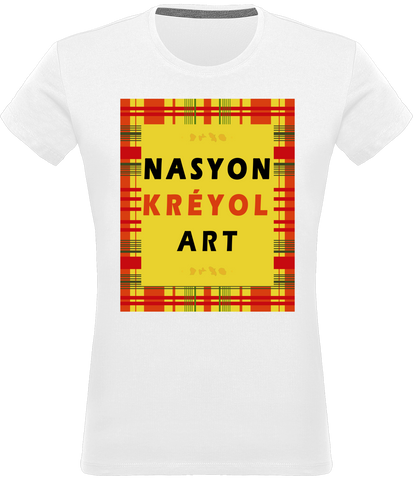 T-SHIRT Femme - NASYON KRÉYOL ART