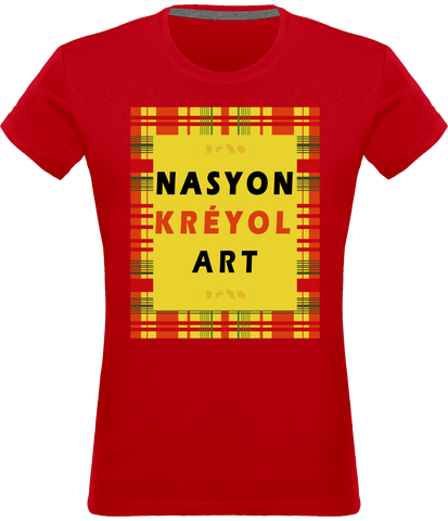 T-SHIRT Femme - NASYON KRÉYOL ART