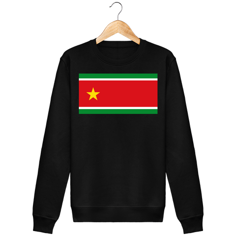 Sweat Homme Col rond - Drapeau Guadeloupe