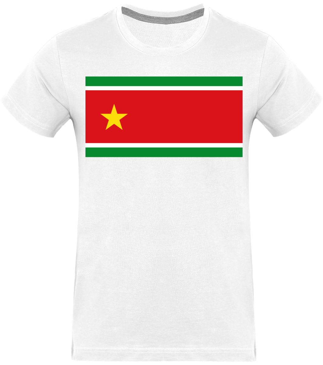 Carte Guadeloupe couleur drapeau Gwada' T-shirt Homme