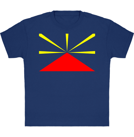 T-Shirt Enfant - Volcan Rayonnant