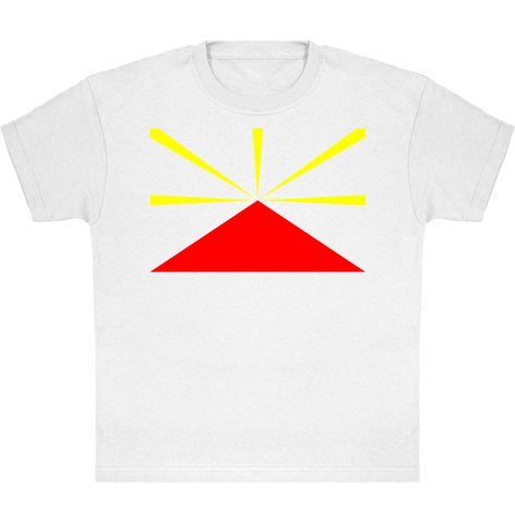 T-Shirt Enfant - Volcan Rayonnant