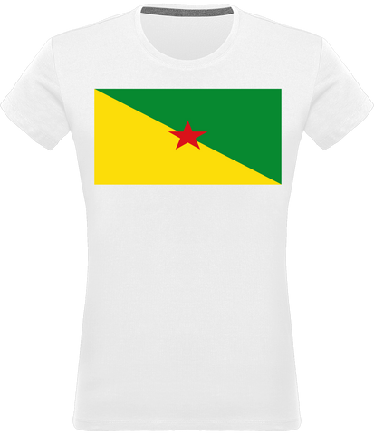 T-shirt Femme - Drapeau Guyane