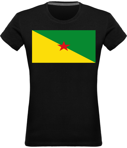 T-shirt Femme - Drapeau Guyane