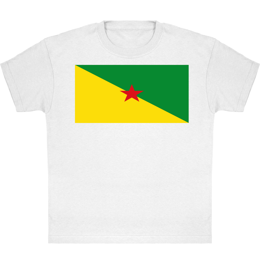 T-Shirt Enfant - Drapeau Guyane