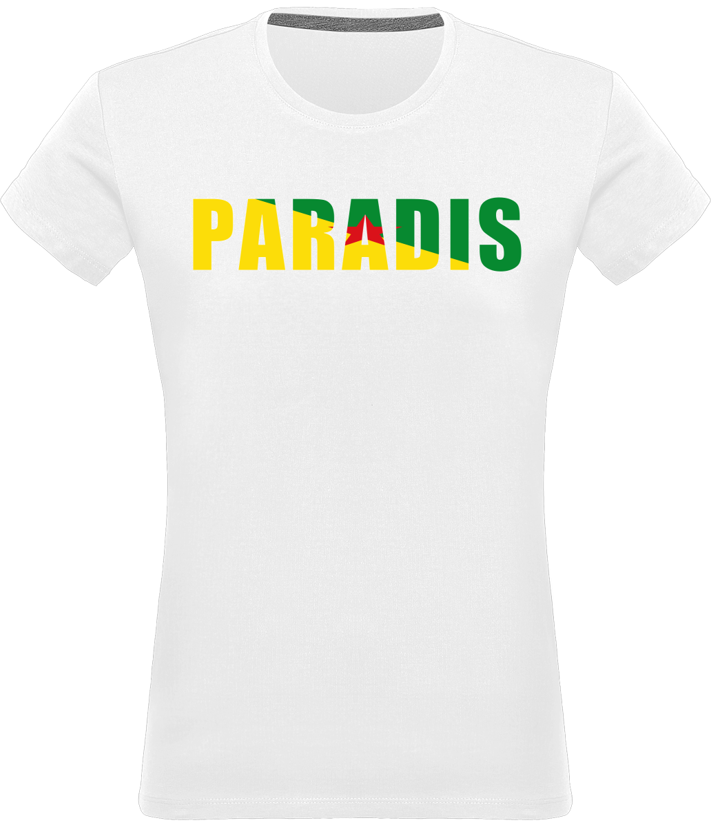 T-shirt Femme - Guyane Paradis – kreyolart