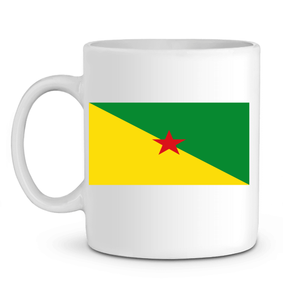 Mug - Drapeau Guyane