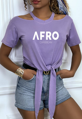 TOP épaule dénudé | AFRO CARIBBEAN