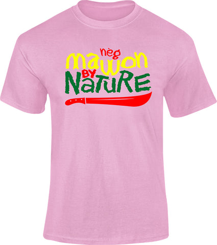 T-shirt Nèg Mawon By Nature RASTA